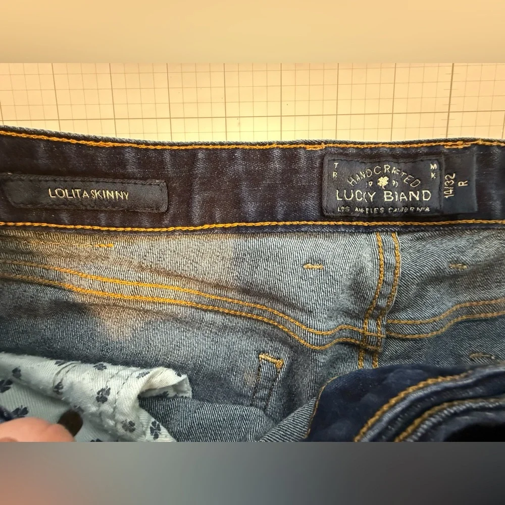 Lucky Brand Lolita Dark Wash Skinny Leg Jeans - Picture 2 of 8